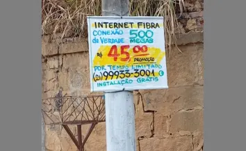 Golpe usa falsa promoção de internet para coletar CPF e biometria facial de moradores em Nova Friburgo